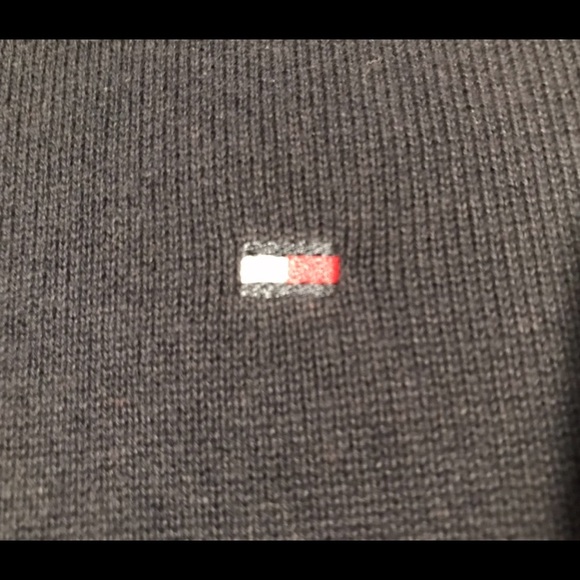 NWOT Vintage Tommy Hilfiger Navy Crew sweater L sportsman sail pwing Golf Rlx 1 - Picture 4 of 10